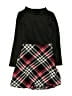 Ava & Yelly Argyle Black Dress Size 7 - photo 1