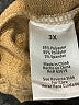 One Step Up Tan Pullover Sweater Size 3X - photo 8