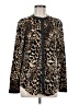 Peck & Peck Animal Print Brown Sleeveless Blouse Size M - photo 1