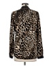 Peck & Peck Animal Print Brown Sleeveless Blouse Size M - photo 2