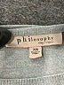 Philosophy Republic Clothing Polka Dots Silver Pullover Sweater Size XS - photo 7