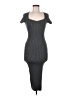 Shein 100% Polyester Gray Cocktail Dress Size 6 - photo 1