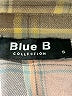 Blue B Plaid Gray Long Sleeve Blouse Size S - photo 7
