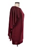 Shein Solid Burgundy Cocktail Dress Size 6 - photo 4