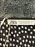 Zara Polka Dots Black Long Sleeve Blouse Size S - photo 7