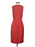 Reiss 100% Polyester Solid Red Cocktail Dress Size 2 - photo 2