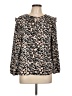 Cooper & Ella 100% Polyester Black Long Sleeve Blouse Size Lg (3) - photo 1