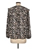 Cooper & Ella 100% Polyester Black Long Sleeve Blouse Size Lg (3) - photo 2