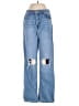 TGLA 100% Cotton Hearts Blue Jeans Size 26 waist - photo 1