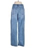 TGLA 100% Cotton Hearts Blue Jeans Size 26 waist - photo 2