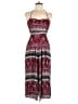 En Creme 100% Rayon Burgundy Jumpsuit Size S - photo 1
