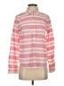 J.Crew 100% Cotton Stripes Pink Long Sleeve Button-Down Shirt Size 4 - photo 1