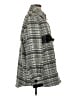AMUR Houndstooth Gray White Blazer Size 4 - photo 4