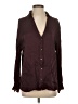 Zara Burgundy Long Sleeve Blouse Size S - photo 1