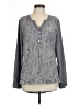 Unbranded Gray Long Sleeve Blouse Size L - photo 1