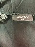 SOLADO 100% Polyester Black Shorts Size XS - photo 3