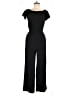 Charles Henry Solid Black Jumpsuit Size XS - photo 1