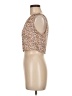 Shein Tan Sleeveless Blouse Size 6 - photo 5