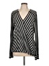 Vince Camuto Silver Gray Long Sleeve Blouse Size L - photo 1