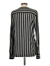 Vince Camuto Silver Gray Long Sleeve Blouse Size L - photo 2