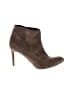 J.Crew 100% Leather Brown Gray Ankle Boots Size 10 1/2 - photo 1