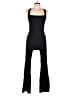 Assorted Brands Solid Black Jumpsuit Size L - photo 1