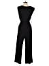 Steve Madden Solid Black Jumpsuit Size L - photo 2