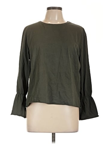 Trafaluc by Zara 3/4 Sleeve T-Shirt (view 1)