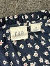 Gap 100% Polyester Polka Dots Blue 3/4 Sleeve Blouse Size M - photo 7