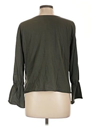 Trafaluc by Zara 3/4 Sleeve T-Shirt (view 2)