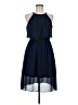 Maurices 100% Polyester Solid Blue Cocktail Dress Size 7 - 8 - photo 1