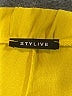 Stylewe 100% Polyester Solid Yellow Shorts Size L - photo 3