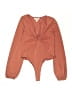 Miss Selfridge Orange Long Sleeve Blouse Size 4 - photo 1