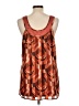 BCBGirls 100% Polyester Brown Sleeveless Blouse Size L - photo 2