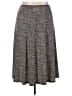 AK Anne Klein Animal Print Gray Casual Skirt Size L - photo 1