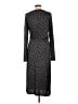 Old Navy Animal Print Gray Casual Dress Size L - photo 2