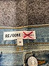 RE/DONE 100% Cotton Hearts Blue Jeans Size 24 waist - photo 3