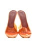 Amina Muaddi Color Block Orange Sandals Size EU 36 1/2 - photo 2