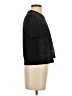 A.L.C. 100% Silk Black Short Sleeve Top Size 4 - photo 4
