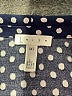Leith Polka Dots Blue Short Sleeve Blouse Size XXS - photo 7
