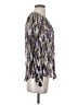 Chico's Purple Long Sleeve Blouse Size Sm (0.5) - photo 4
