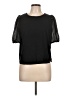 Assorted Brands Black Short Sleeve Top Size L - photo 1