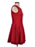 VERTIGO Solid Red Cocktail Dress Size XS - photo 4
