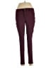 Chaps Solid Burgundy Casual Pants Size 10 - photo 1