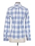 UNTUCKit Checkered-gingham Blue Long Sleeve Button-Down Shirt Size 4 - photo 2