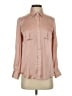 Banana Republic 100% Polyester Solid Tan Long Sleeve Blouse Size XS - photo 1