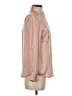 Banana Republic 100% Polyester Solid Tan Long Sleeve Blouse Size XS - photo 4