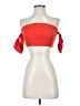 Shein 100% Polyester Red Sleeveless Top Size XS - photo 1
