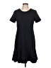 Sharagano 100% Polyester Chevron-herringbone Black Casual Dress Size 10 - photo 1