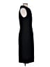 Donna Ricco 100% Polyester Solid Black Cocktail Dress Size 8 - photo 4